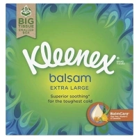 Kleenex® Balsam Extra Large Tissues - Single Compact Box