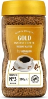 by Amazon Gold Instant Coffee, Medium Roast, 200g, Rainforest Alliance Certified