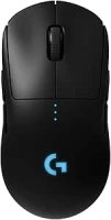 Logitech G PRO Wireless Gaming Mouse, HERO 25K Sensor, 25,600 DPI, RGB, Ultra Lightweight, 4-8 Programmable Buttons, Long Battery Life, POWERPLAY-compatible, UK Packaging, PC/Mac - Black