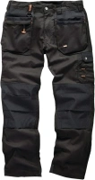 Scruffs Mens Worker Plus Trousers, Black, 38W Long EU