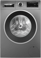 Bosch WGG244ZCGB Series 6, Free-Standing Washing Machine Front Loader, A Rated, 9 kg, 1400 rpm, Iron Assist, Speed Programme, Graphite