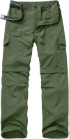 Jessie Kidden Hiking Walking Trousers Men,Quick Dry Convertible Lightweight Breathable Waterproof Outdoor Fishing Work Zip Off Cargo Pants