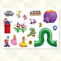 Super Mario Bros. Wonder Sticker Sheet