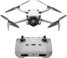 DJI Mini 4 Pro (DJI RC-N2), Folding Mini-Drone with 4K HDR Video Camera for Adults, Under 0.549 lbs/249 g, 34 Mins Flight Time, 20 km Max Video Transmission Distance, Omnidirectional Vision Sensing