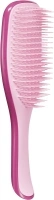 Tangle Teezer The Ultimate Detangler Hairbrush | For Wet & Dry Hair | Detangles All Hair Types | Reduces Breakage, Eliminates Knots | Two-Tiered Teeth & Comfortable Handle | Raspberry Rouge