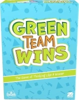 Goliath Games - Green Team Wins, The Game of Thinking Like a Winner, Family Party Games, for 3-6 Players, Ages 10+