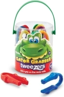 Learning Resources Gator Grabber Tweezers (Set of 12)