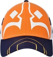 Concept One Star Wars The Clone Wars Ahsoka Cosplay Snapback Baseball Hat, Multi, One Size, Multi, One Size