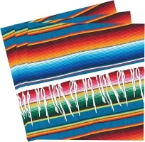 Satiskid 20 Pcs Mexican Fiesta Party Paper Napkins, Mexico Colorful Striped Disposable Party Napkin for Cinco De Mayo Fiesta, Decorative Napkins for Holiday Dinner, Tissue Paper Napkin Decorations