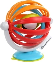 Baby Einstein, Sticky Spinner Booster & High Chair Activity Toy, Rattle, Sensory Play, Visual Stimulation, Spinning Wheel, Suction Cup Base, BPA-Free, Ages 3 Months+