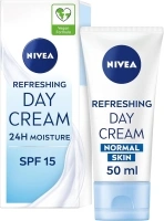 NIVEA Light Moisturising Day Cream, Hydrating Face Cream with Vitamin E, Skin Care Essentials, Intensive Moisturiser, 50 ml (Pack of 1)