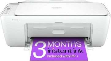 HP DeskJet 2810e All in One Printer | Perfect for Home | Colour | Wireless | Print, Scan & Copy | 3 Months of Instant Ink included Easy Setup & Reliable Wi-Fi | White