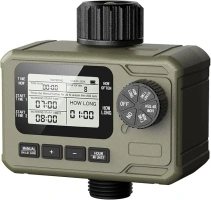 Automatic Water Timer,Control Irrigation System for Garden Lawn,Manual Automatic Watering System for Lawn Pool Filling