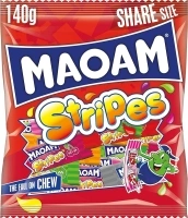 Maoam Stripes Fruit Sweets, 140g