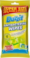 Duzzit Antibacterial Wipes, Pack Of 50