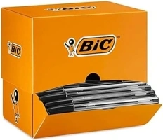 BIC Cristal Original Ball Pens Medium Point (1.0 mm) - Black, Box of 150 [Amazon Exclusive]