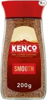 Kenco Smooth Instant Coffee 200g (Pack of 6 Jars, Total 1.2kg)