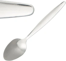 Olympia C121 Kelso Stainless Steel Teaspoon (Pack of 12), Silver, 135(L)mm