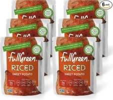 Fullgreen, Vegi Rice, Sweet Potato Rice (case of 6 Pouches)