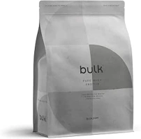 Bulk Pure Whey Protein Powder Shake, White Chocolate, 5 kg, 166 Servings, Packaging May Vary