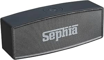 sephia Bluetooth Speaker, Wireless, Portable, for Iphone Ipad Samsung Tablets and Smartphones