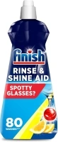 Finish | Finish Dishwasher Cleaner Rinse Aid | Lemon| 400ml |For Ultimate Clean and Diamond Shine