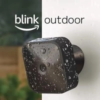 Certified Refurbished Blink Outdoor with two-year battery life | Wireless HD smart security camera, motion detection, Alexa enabled | 2-Camera System