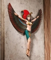 Design Toscano Goddess Isis Wall Sculpture,14 Inch