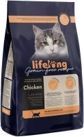 Lifelong - Dry Cat Food for Sterilised Cats, Grainfree Light Recipe with Fresh Chicken, 1 Pack of 3kg