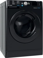 Indesit 8kg Wash 6kg Dry 1400rpm Freestanding Washer Dryer - Black