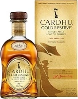 Cardhu Gold Reserve Single Malt Scotch Whisky | 40% vol | 70cl | Scottish Whisky | Notes of Baked Apple & Toffee | From One of the Oldest Speyside Whisky Distilleries