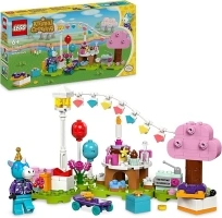 LEGO Animal Crossing Julian’s Birthday Party Creative Building Toy for 6 Plus Year Old Kids, Girls & Boys, with Julian Horse Minifigure from the Video Game Series, Birthday Gift Idea 77046