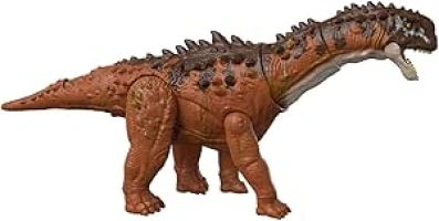 Mattel Jurassic World Dominion Massive Action Ampelosaurus Dinosaur Action Figure with Motion and Sound, Toy Gift with Physical and Digital Play​, HDX50