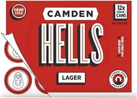 Camden Town Brewery Hells, 12 x 330 ml Can