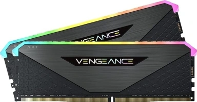 Corsair Vengeance RGB RT 32GB (2x16GB) DDR4 3600MHz C16 Desktop Memory (Dynamic RGB Lighting, Optimised for AMD 300/400/500 Series, Compatible with Intel 300/400/500 Series) Black