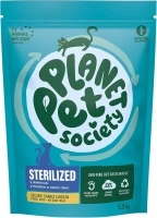 Planet Pet Society - Dry Cat Food, Second Chance Chicken Flavour for Sterilized Adult Cats, 1.5kg