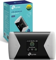 TP-Link M7450 4G+ MiFi, Portable Travel Wi-Fi, SD Card Slot, Unlocked LTE-Advanced Cat6 Mobile Wi-Fi Hotspot, Caravan Wi-Fi (Share Dual Band Wi-Fi with Up to 32 Devices, Easy tpMiFi App Management)