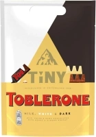 Toblerone Milk, White & Dark Chocolates with Honey & Almond Nougat 280g