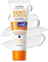 Liillya Body & Face Sunscreen - SPF 60 - Body Sunscreen Lotion Reef Friendly Sun Protection Sun Lotion, Sunblock, Broad Spectrum Sunscreen, 1.72oz Ultra Sheer and Non-Greasy Sunscreen Cream