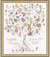 Bothy Threads Cross Stitch Kit - Love Baby Girl