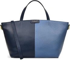 RADLEY London Dove Road Colourblock Medium Ziptop Top Handle Bag for Women in Colourblock Grained Leather