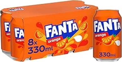 Fanta Orange 8 x 330 ml