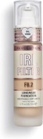 Revolution Beauty London IRL Filter, Longwear Foundation, Medium to Full Coverage, Matte Finish, 16 Hour Wear, F8.2, Skin tones, 23ml