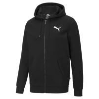 PUMA Essentials Full-Zip Logo Hoodie Hoody Hooded Top - Mens