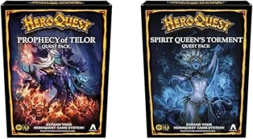 Avalon Hill HeroQuest Prophecy of Telor Quest Pack, Requires HeroQuest Game System to Play & HeroQuest Spirit Queen