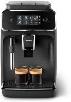 PHILIPS Series 2200 Automatic Espresso Machine, Classic Milk Frother, Intuitive Touch Display, 100% Ceramic Grinders, AquaClean Filter, Matte Black (EP2220/10)