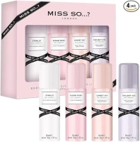 Miss So...? Mini Galore Womens Body fragrance Gift Set 4x50ml