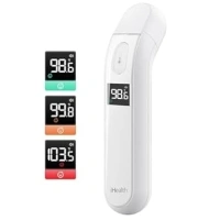 iHealth Thermometer for Adults by iHealth, Infrared Forehead Thermometer for Adults and Kids, Touchless Digital Baby Thermometer with Fever Indicator, Non Contact Thermometer (PT2L)