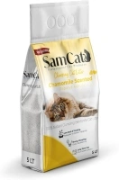 SamCat Cat Litter - Dust-Free, High Absorption, Strong Clumping Kitty Litter for Indoor Cats, Ideal for Sensitive Paws 5-10 L (5L, Daisy Scent)