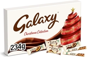 Galaxy Smooth Milk Chocolate Large Christmas Selection Box 238g